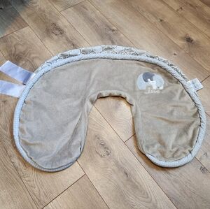 Baby boy elephant plush boppy pillow cover